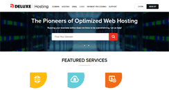 Desktop Screenshot of deluxehosting.com